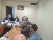 دیدار معاون حقوقی بنیاد شهید با جانبازان موسسه خانه نور بصیر