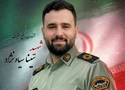 تشییع پیکر شهید سینا سیاه نژاد امروز در صومعه سرا