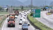 ترافیک سنگین در ورودی‌های تهران و محور منتهی به ایلام