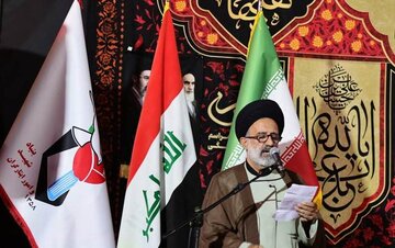 پیام قدردانی نماینده ولی‌فقیه در بنیاد شهید از ملت عراق برای حضور میلیونی در مراسم تشییع رهبر شهید ایران