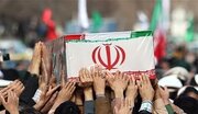 تشییع شهید مدافع امنیت در روستای قلعه تک شهرستان کیار