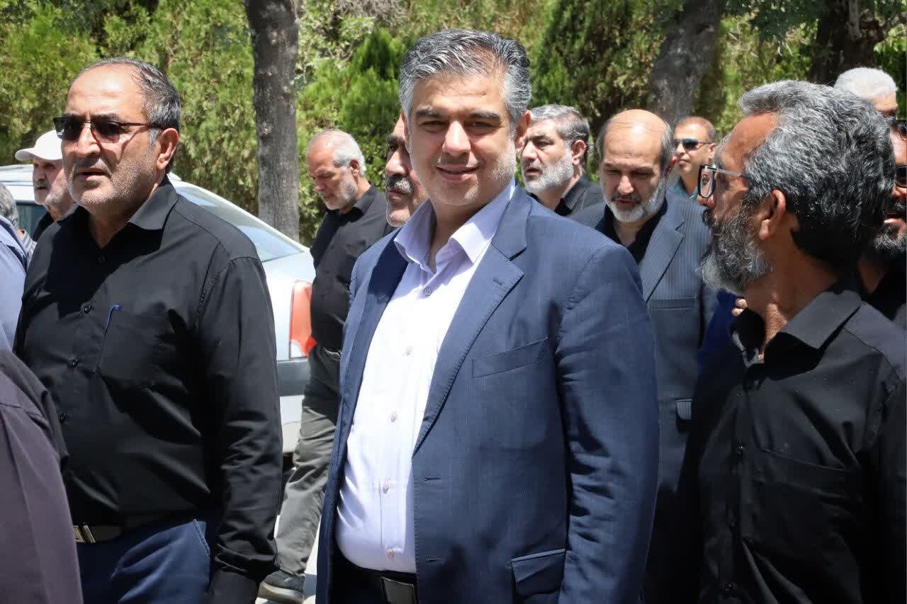 تشییع پیکر مرحومه حاجیه خانم «فاطمه حاج محمد ولی» مادر شهیدان «حبیبالله و محمد صفری»