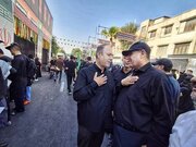 موکب «سلام شهید» بنیاد شهید و امور ایثارگران تهران بزرگ در راهپیمایی جاماندگان اربعین
