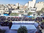 میزبانی موکب سلام شهید از جاماندگان اربعین حسینی