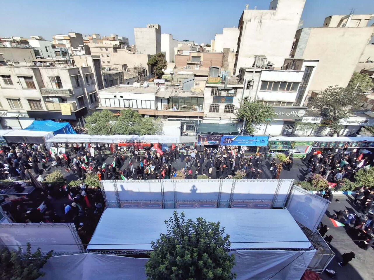 میزبانی موکب سلام شهید از جاماندگان اربعین حسینی
