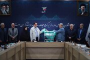 کتاب «برنامه راهبردی حکمرانی‌محور» بنیاد شهید رونمایی شد