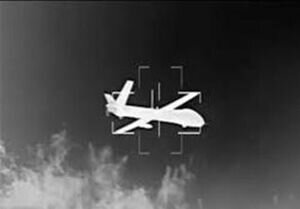 انهدام یک پهپاد آمریکایی برفراز تنگه هرمز توسط سپاه
