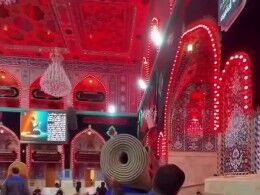 حرم امام حسین (ع) با فرش‌های جدید مفروش شد