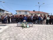 درگذشت مادر شهید محرمعلی منتهایی درگاه در کیاشهر