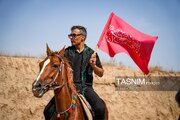 حرکت کاروان اسب‌سواران خراسان‌شمالی به سوی حرم رضوی