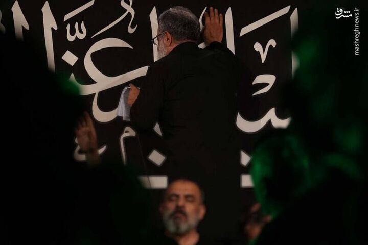 عکس/ مراسم عزاداری شب بیست‌وهفتم ماه صفر در هیئت رایه‌العباس(ع)