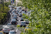 ترافیک سنگین در محورهای شمالی و ورودی‌های تهران