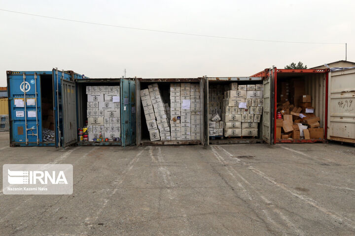 کشف بیش از ۱۷ میلیون قلم انواع کالای قاچاق