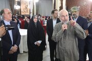 عکس/ حضور قالیباف در مراسم تکریم از خبرنگاران