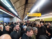 خدمات مترو در مراسم چهلم رهبر شهید