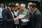 عکس/ نشست علنی مجازی ۲۷ مرداد مجلس به ریاست قالیباف