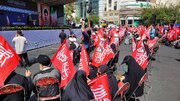 اجتماع مسجدی‌ها؛ طنین فریاد خونخواهی در میدان فلسطین