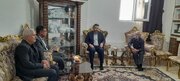 دیدار مدیرکل حوزه ریاست بنیاد شهید با خانواده شهید رضایی در نائین