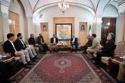 دیدار و گفت‌وگو فرمانده ارتش و وزیر کشور پاکستان با وزیر