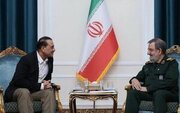 دیدار محسن رضایی با  عاصم منیر