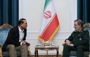 دیدار محسن رضایی با  عاصم منیر