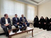 دیدار رئیس بنیاد شهیدبا خانواده شهید امنیت مهدی رحیمی