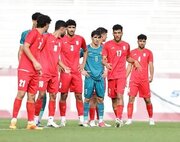 تساوی تیم ملی جوانان ایران مقابل عراق در دیداری تدارکاتی