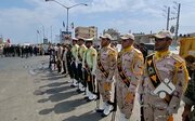 تشییع و تدفین پیکر مطهر شهید اکبر بابازاده در اصلاندوز