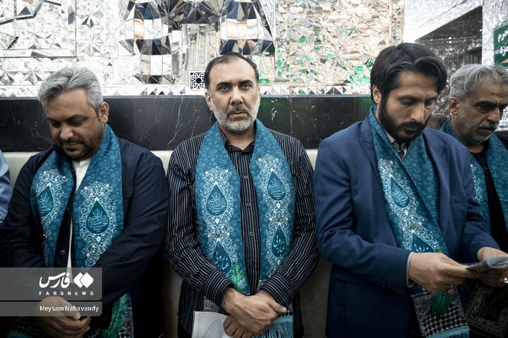 غباروبی حرم عبدالعظیم