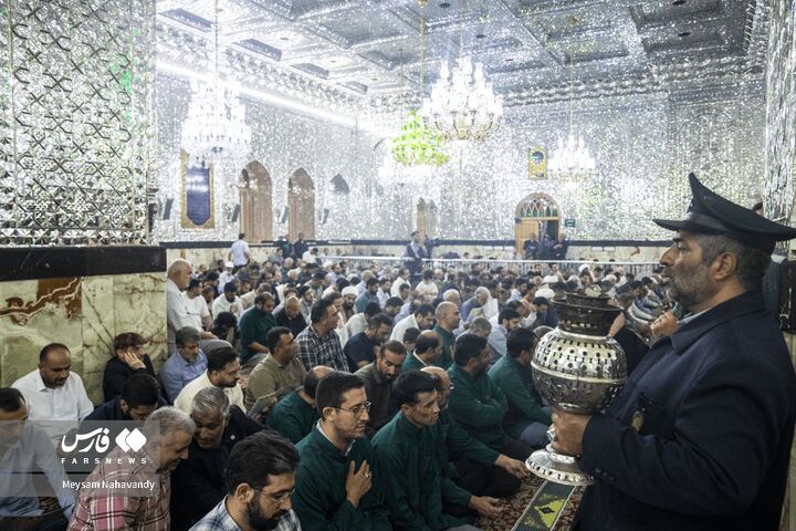 غباروبی حرم عبدالعظیم