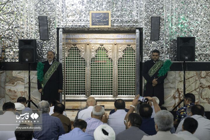 غباروبی حرم عبدالعظیم