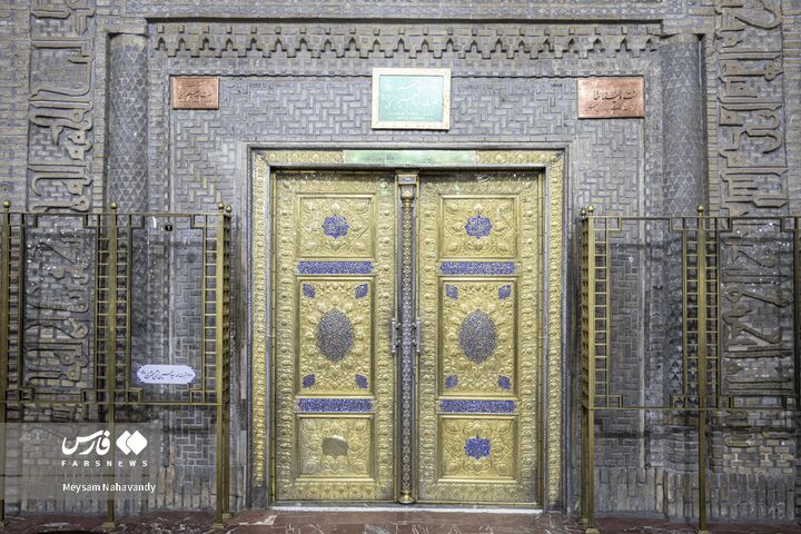 غباروبی حرم عبدالعظیم