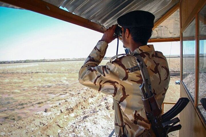 شهادت یک مرزبان بر اثر حمله تروریستی در جاده میرجاوه - زاهدان