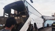 تصادف زنجیره‌ای در آزادراه قزوین_کرج ۲ نفر را روانه بیمارستان کرد