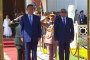 مذاکرات روسای جمهور چین و مصر در قاهره