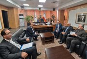 دیدار معاون رئیس جمهور و رئیس بنیاد شهید و امور ایثارگران با استاندار ایلام