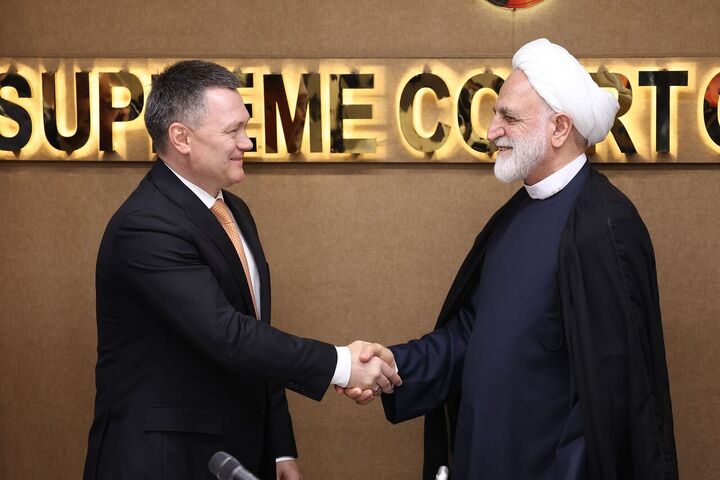 کراسنوف با محسنی اژه ای دیدار کرد/ تجلیل عالی‌ترین مقام قضایی روسیه از مقاومت ملت ایران