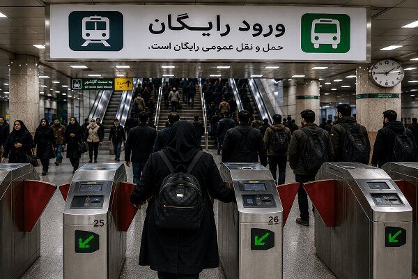 متروی تهران فقط تا ۱۹ شهریور رایگان است