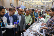 نمایشگاه کشفیات و دستاوردهای پلیس گیلان