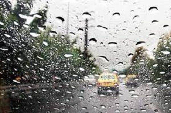 بارش پراکنده باران در برخی از جاده‌های شمالی