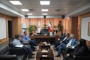 دیدار رئیس بنیاد شهید با نماینده مردم لامرد در مجلس شورای اسلامی