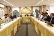 دیدار رئیس ستاد اربعین حسین شهردار تهران با جمعی از مسئولین و خادمان عتبه حسینی