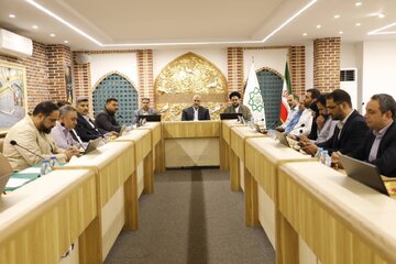 دیدار رئیس ستاد اربعین حسین شهردار تهران با جمعی از مسئولین و خادمان عتبه حسینی