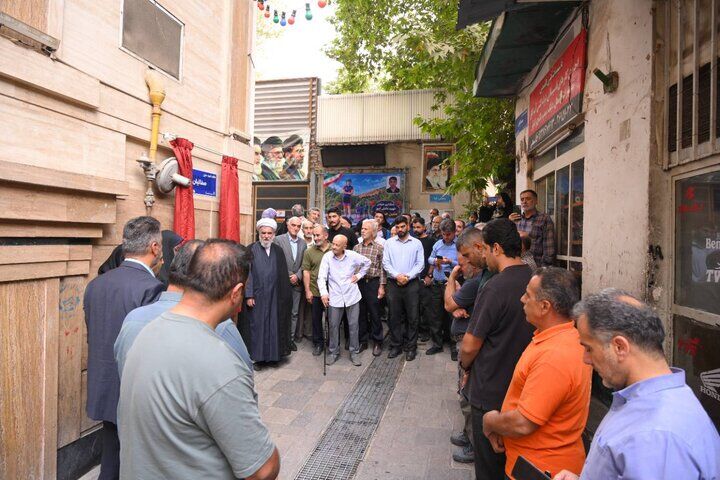 نام شهید دانش‌آموز «متین صفاییان» بر معبری در جماران ماندگار شد