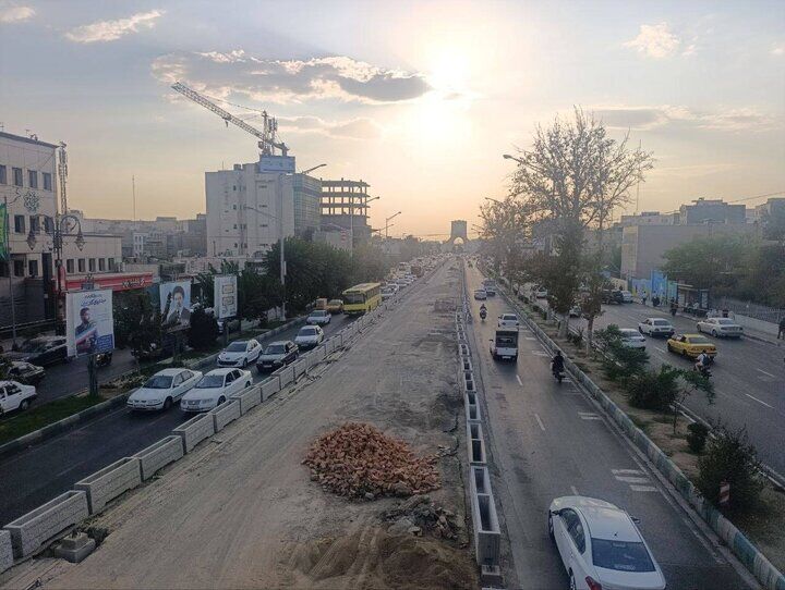 اتمام ساماندهی خیابان آزادی تا پایان آذر