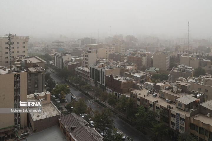 وزش باد در تهران