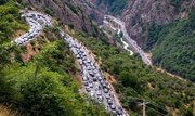 جاده چالوس و آزادراه تهران - شمال از ساعت ۱۷ یکطرفه می شود