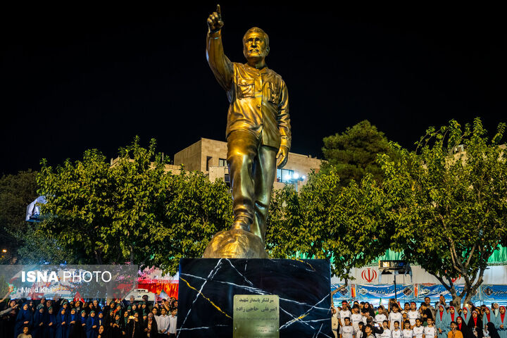 تندیس شهید حاجی زاده