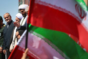 تصویری جالب از حضور پزشکیان در رزمایش جان‌فدایان