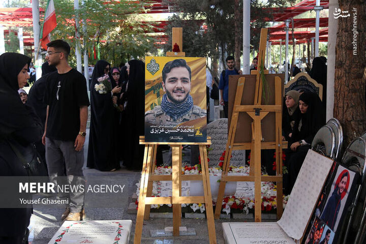 عکس/ جشن تولد شهید نوجوان جنگ رمضان